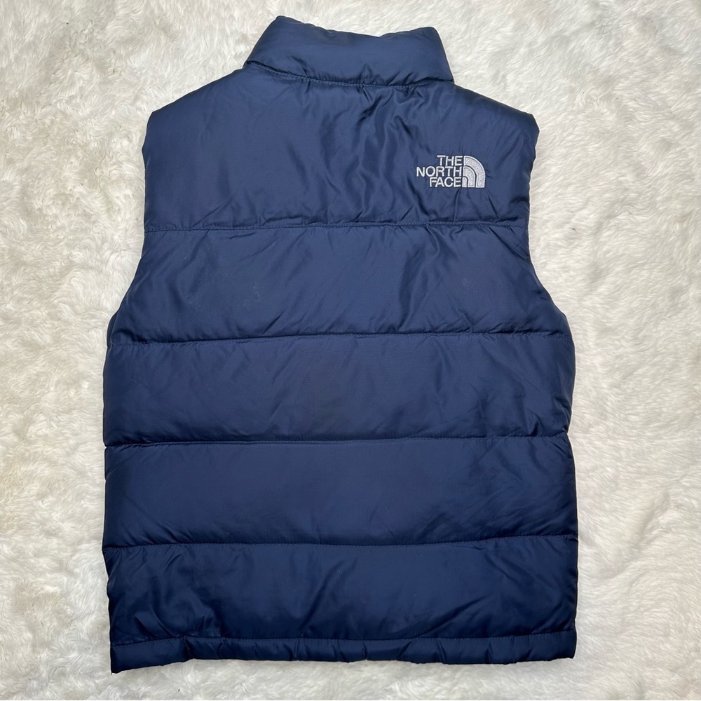 The North Face Vest Blue & Grey Zip-Up Size 6 - Picture 14 of 16